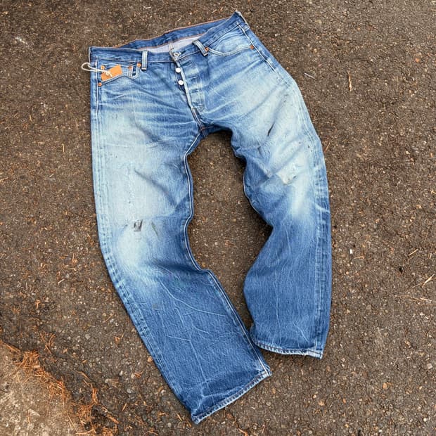 리바이스 501 스트레이트 진 (35)  