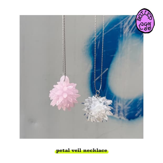 petal veil necklace