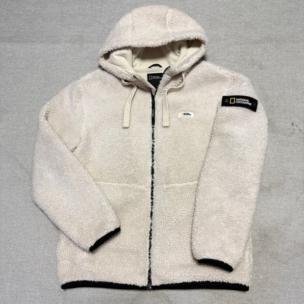 내셔널지오그래픽 뽀글이 후리스 후디