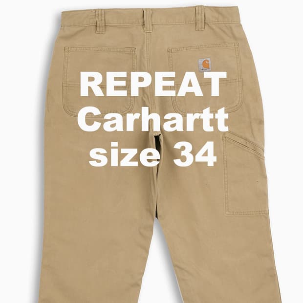 빈티지 칼하트 워크 팬츠 34 인치 CH2913402