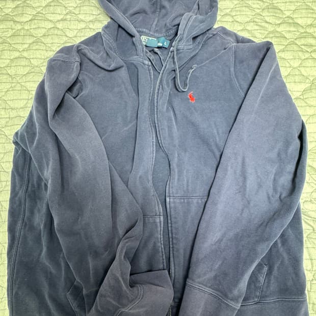 폴로 랄프로렌 후드집업 네이비