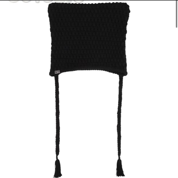 COYSEIO X BLYTHE CAT TWINE BEANIE BLACK