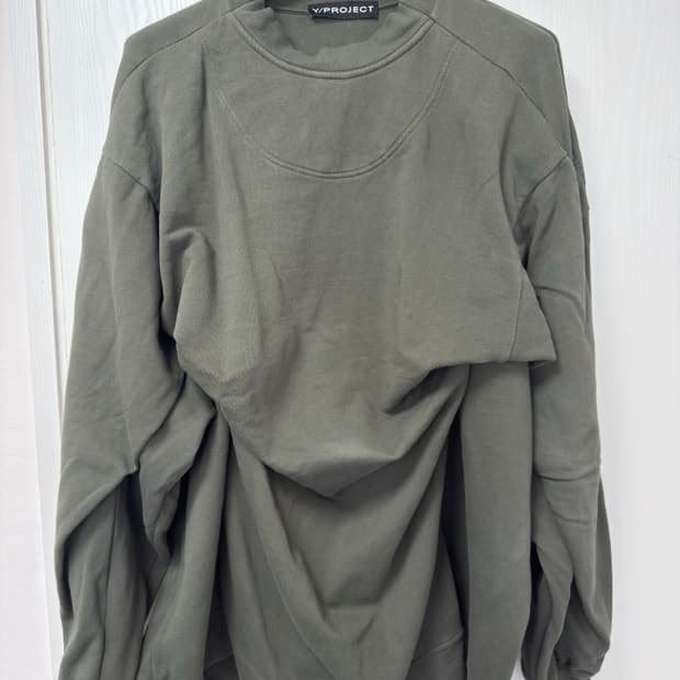 Y/Project 스웻셔츠 카키 M