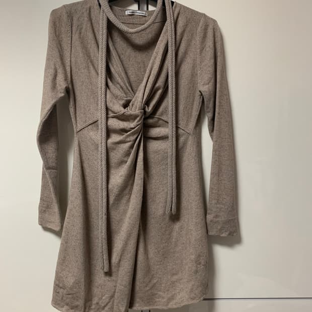 모리걸 하구미 일본 레이어드 여리여리 롱니트