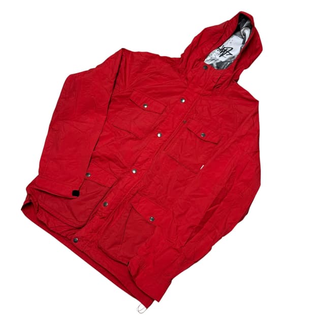 스투시 Authenticated Gear 마운틴 자켓 레드 XL