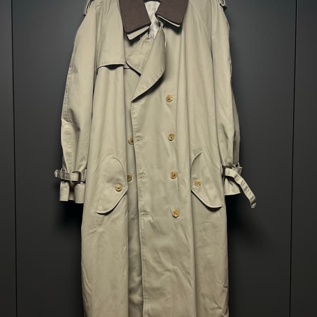 이든메이드 릴 트렌치 코트