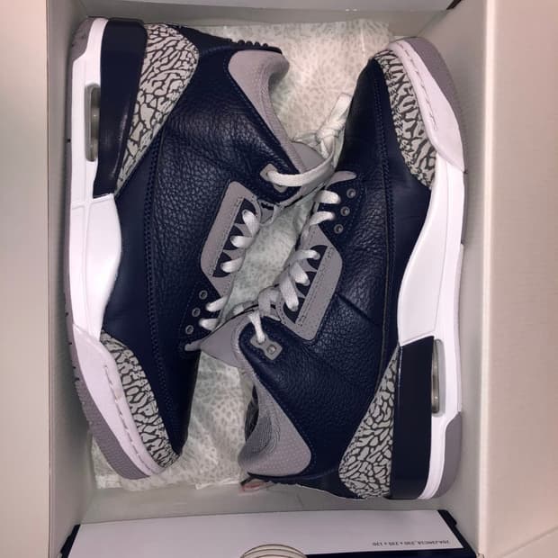 조던3 미드나잇 네이비 275