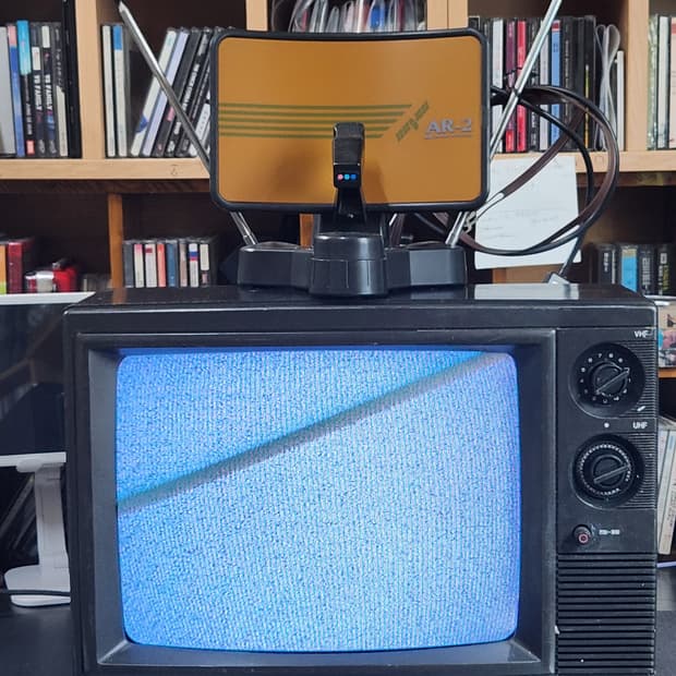 대우 빈티지 TV AR-2 안테나 포함
