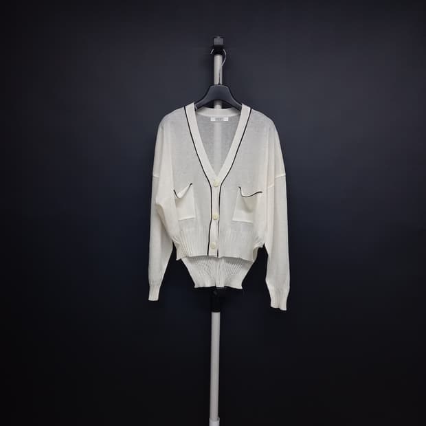 새 에고이스트 춘하추 폴리 언발 가디건 F 33-77