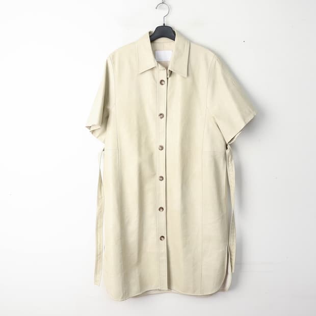 66/새상품 VOV 인조가죽 원피스 자켓