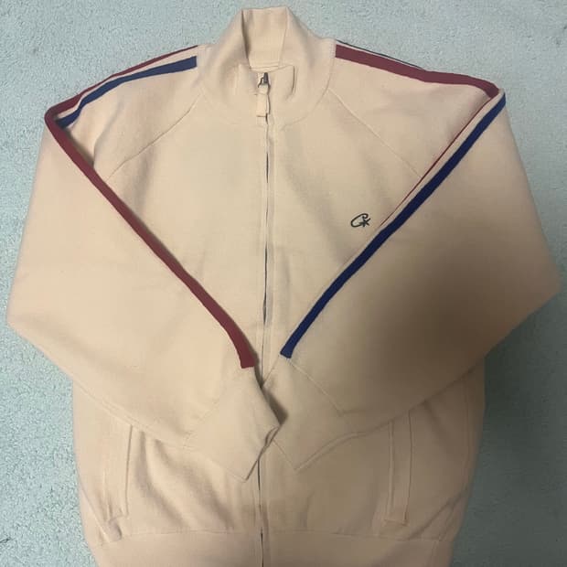 코르테이즈 VVS 니트 집업 크림