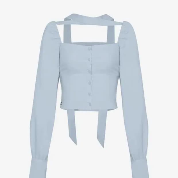 페인오어플레져 비앙카 블라우스 M