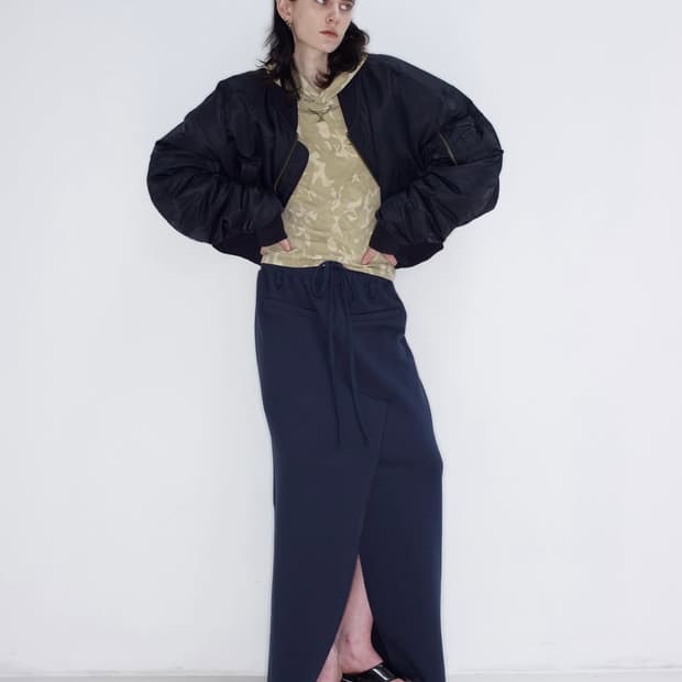 S/E/O 크롭 봄버 자켓