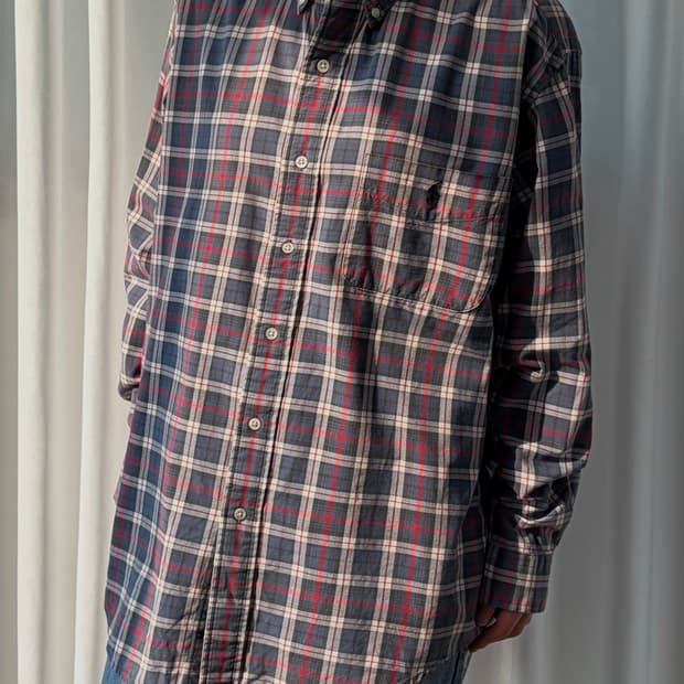 [M-L]폴로 랄프로렌 플레이드 체크 셔츠