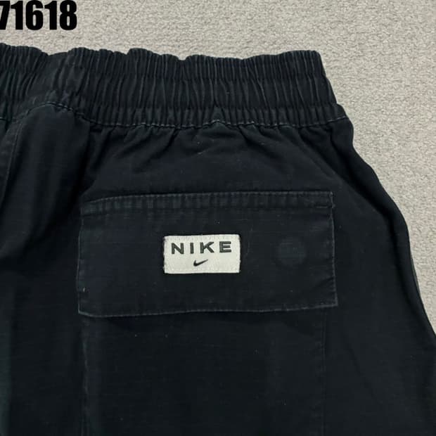 나이키 카고 블랙 팬츠