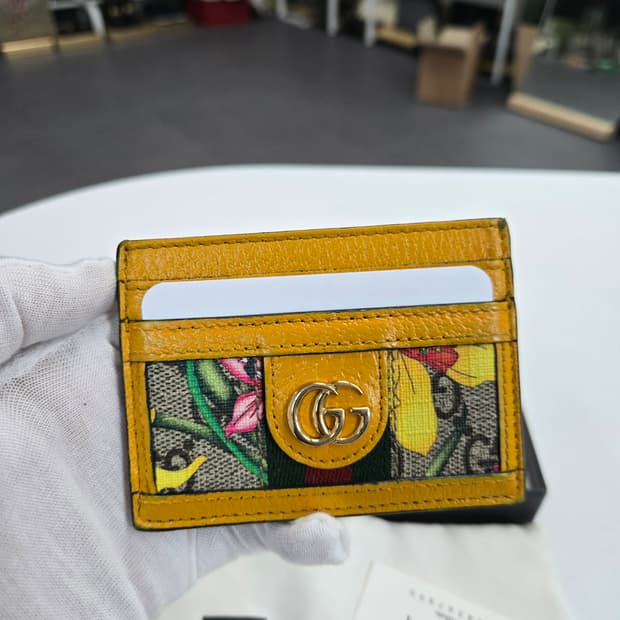 [50%세일] 구찌 플로라 카드지갑