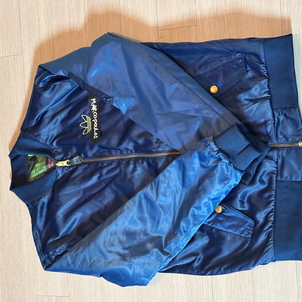 아디다스 VARCITIES JACKET 블루 항공점퍼 095