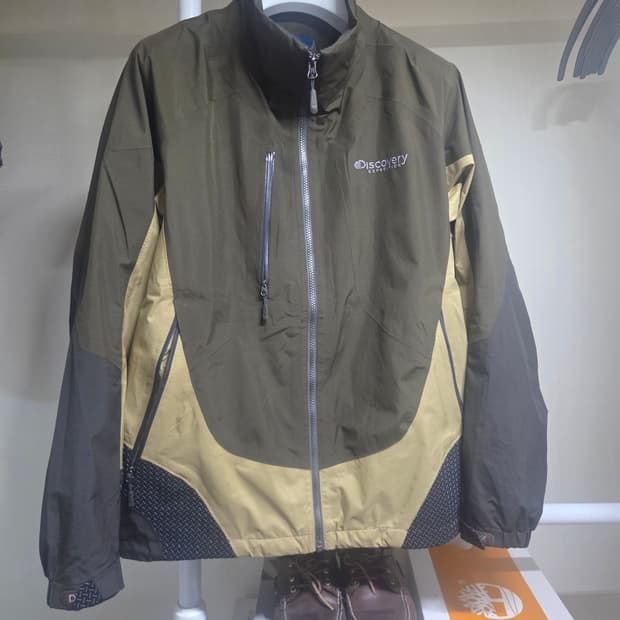 [XL] 디스커버리 익스페디션 고어텍스 바람막이 자켓 카키 베이지