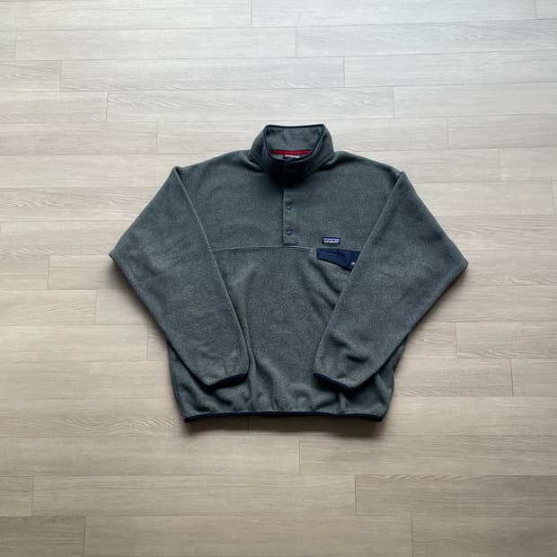 파타고니아 신칠라 니켈 네이비 그레이 플리스 patagonia