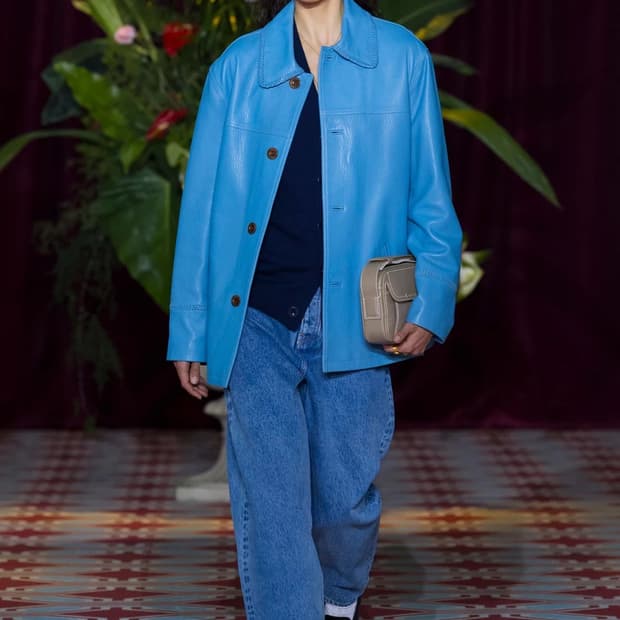 드롤 드 무슈 레더 카코트