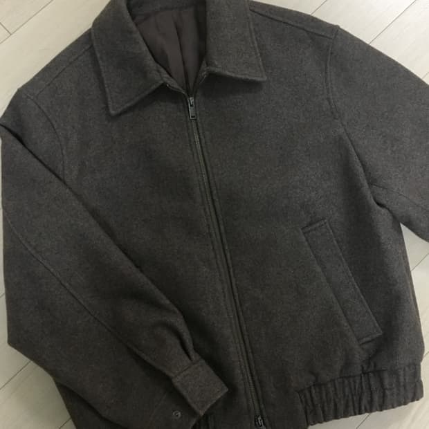 무신사 스탠다드 모직 블루종 