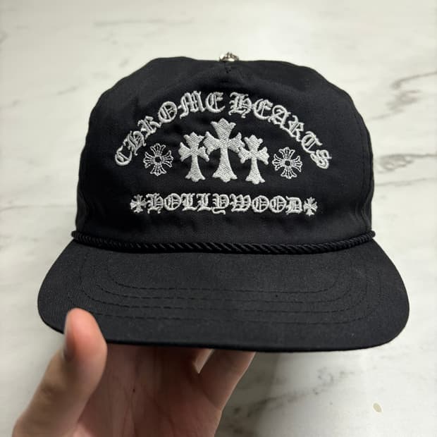 레어) 크롬하츠 세메터리 가스 스테이션 세메터리 캡 모자 블랙 OS