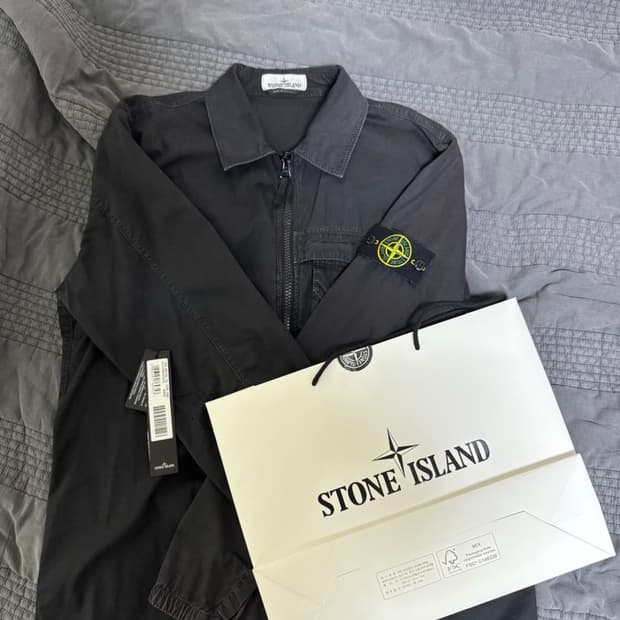 스톤아일랜드 올드이펙트 오버셔츠 XL