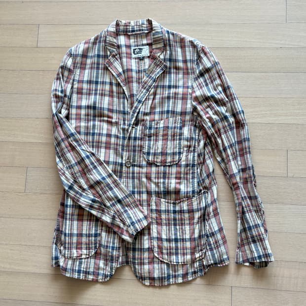 엔지니어드 가먼츠 마드라스 코튼 자켈