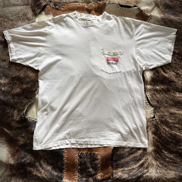90s Marlboro Adventure Team 프로모션 티셔츠