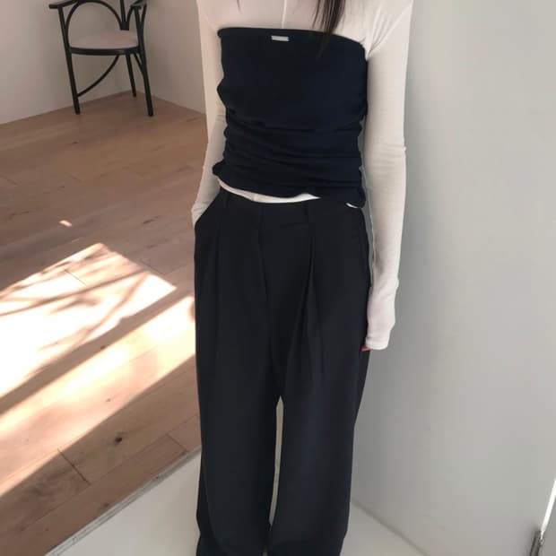 미엔느 mienne 레이어드 뷔스티에 탱크탑