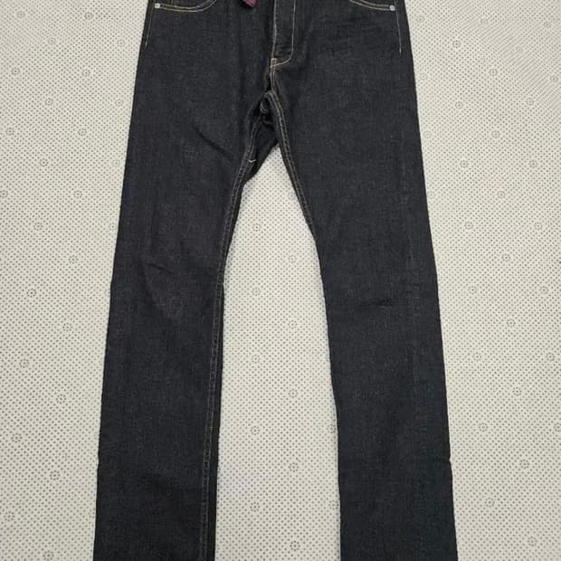 비비안웨스트우드 셀비지 데님 생지 진