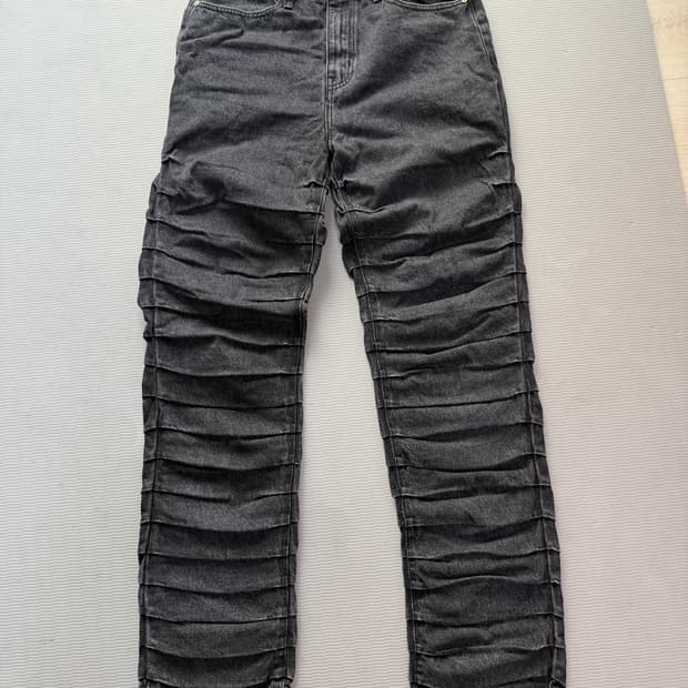 노메뉴얼 곱창진 블랙 M