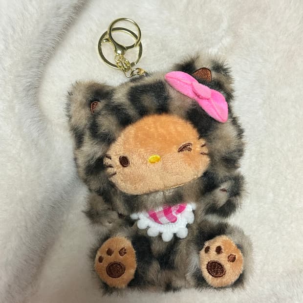 레오파드 키티 키링