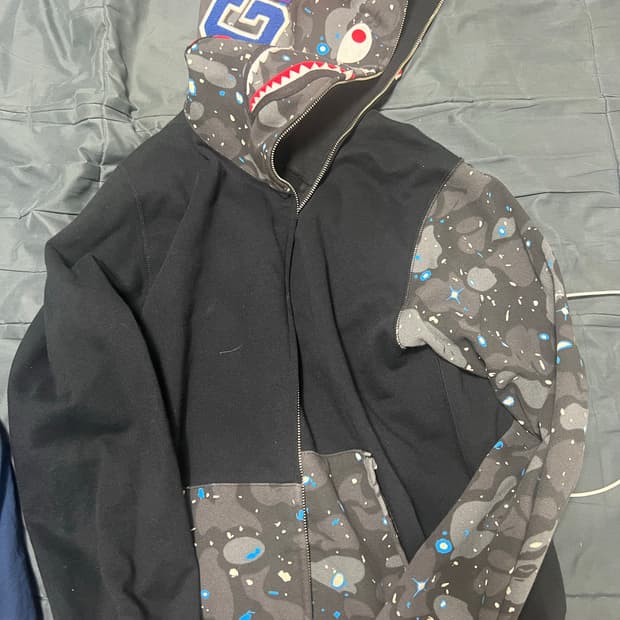 베이프 샤크후드 스페이스카모 xl