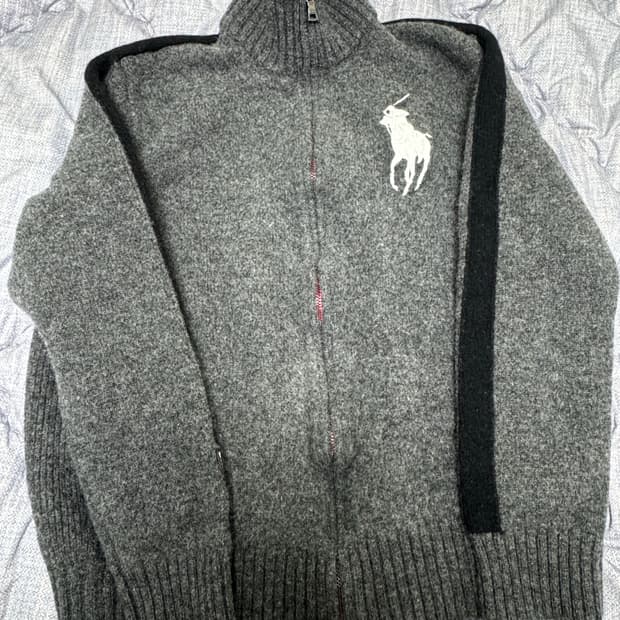폴로 랄프로렌 빅포니 니트집업