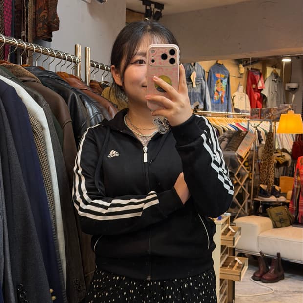 ADIDAS 3-stripes hooded jersey