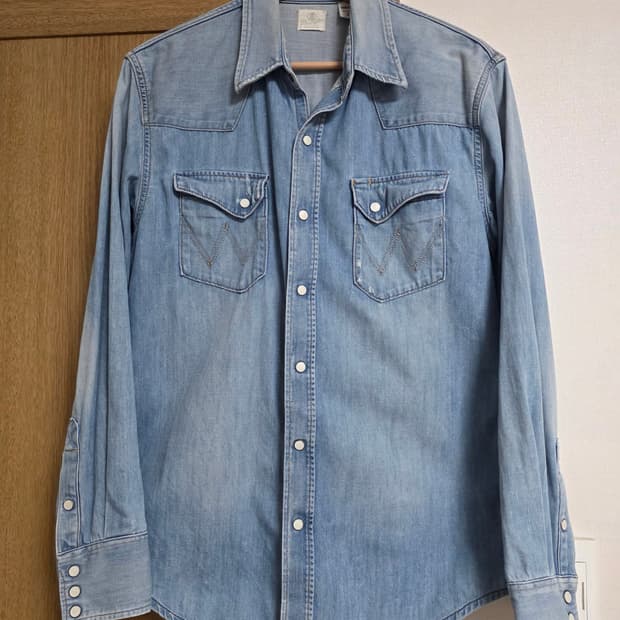 [M] 와코마리아 x 랭글러 웨스턴 데님 셔츠