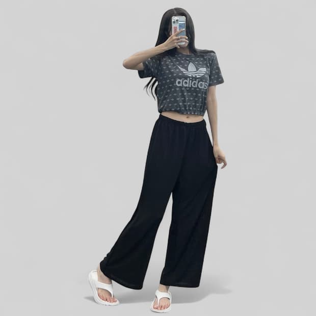 (FREE)미야케맛 여름팬츠-Y281
