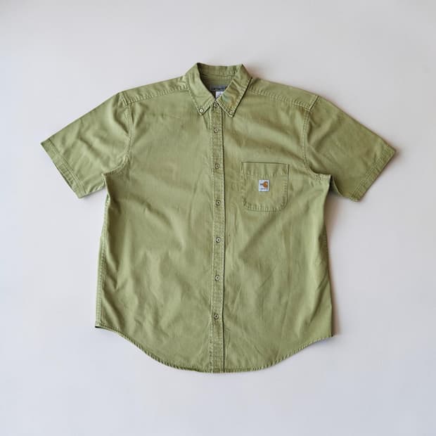 FR칼하트 면 오버핏 긴팔셔츠 L