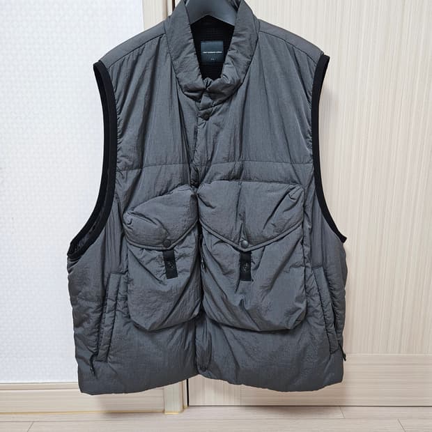 23aw 모이프 오버밀 베스트 차콜 2사이즈