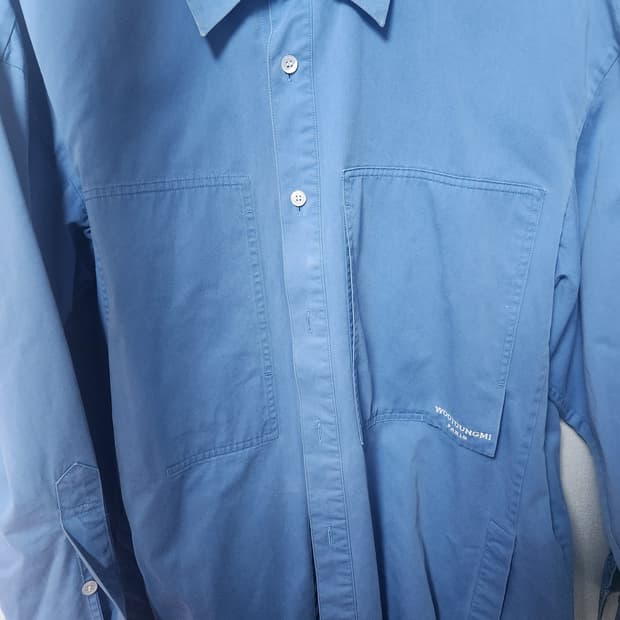 우영미 블루셔츠 46