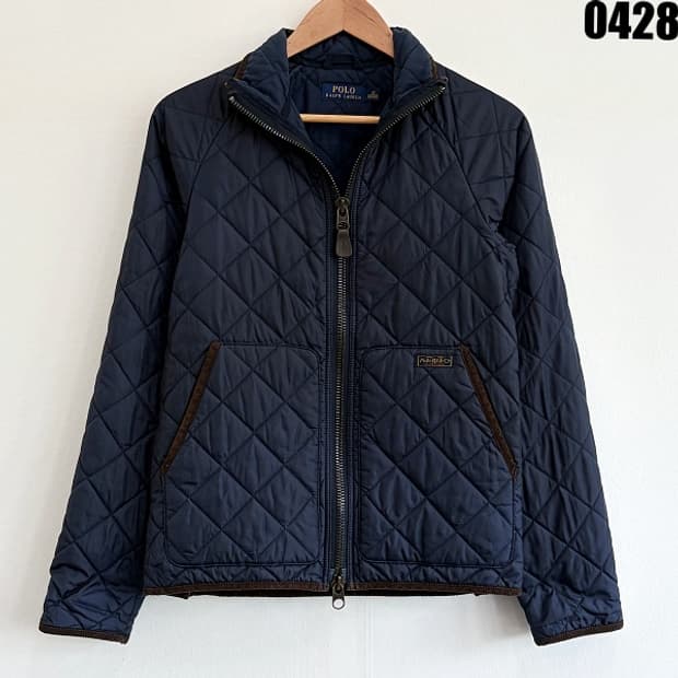 폴로 랄프로렌 퀼팅 자켓 네이비 경량 패딩 XS 0428