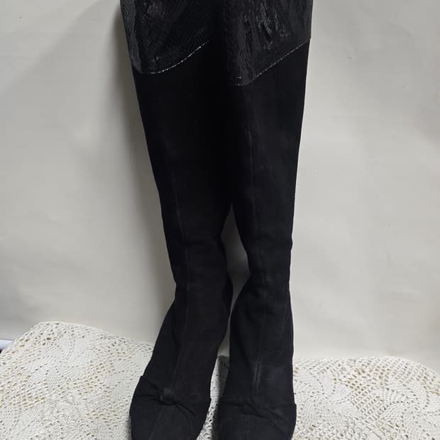 LINE 쎄무 롱 부츠 240