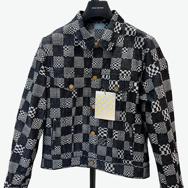 [50/매장판] 루이비통 디스토티드 다미에 데님 자켓