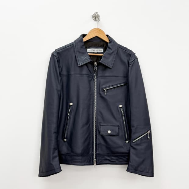 디아프바인 카우하이드 레더 라이더 자켓