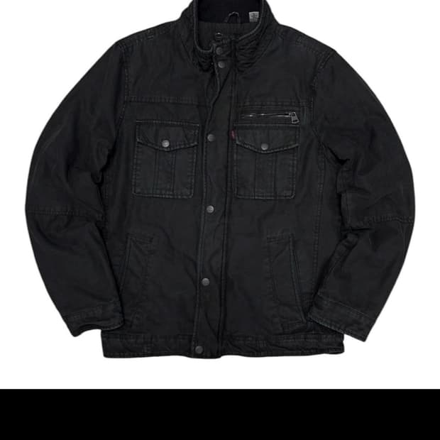 리바이스 누빔 워시드 자켓(s)