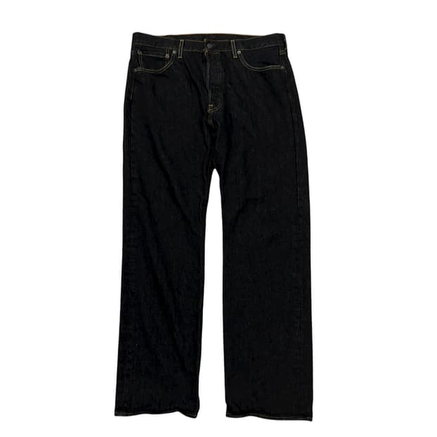 리바이스 501 흑청 데님