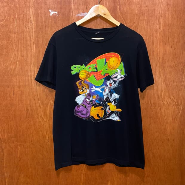 (M) Space Jam 워너브라더스 프린팅 반팔티
