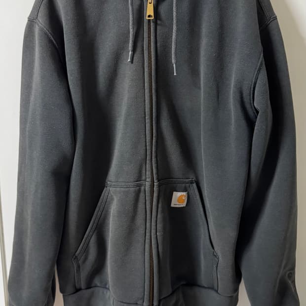 칼하트 써멀 후드 집업 레인 디펜더 S