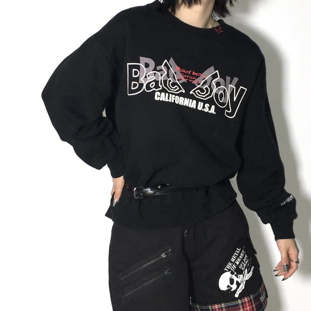 Bad boy 배드보이 맨투맨 스웻셔츠
